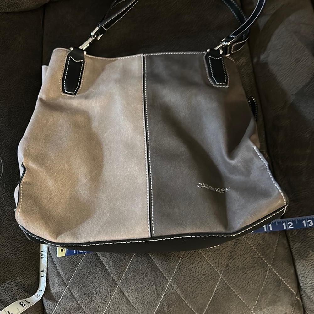 Never used Calvin Klein triple compartment purse